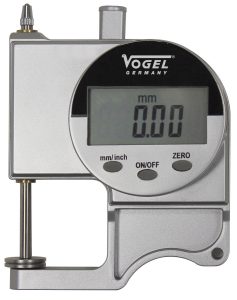 Elektronski merilec debeline območje 0-25 mm, odčit. 0,01 mm