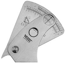 Precizna šablona za merjenje varov