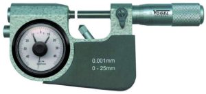 Mikrometer z uro, komparator