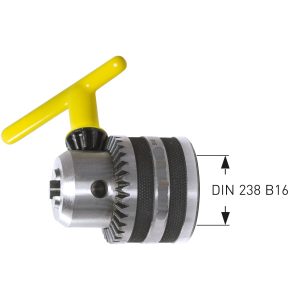Vrtalna glava 1-13 mm s ključem