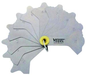 Šablone za merjenje varov