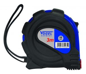 Tračni meter z magnetom in zaponko v PVC ohišju, mm in inch delitev