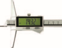 Globinsko merilo, Inox, s tipalom - tip F